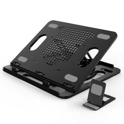 Soporte de Laptop con base giratorio  2 en 1