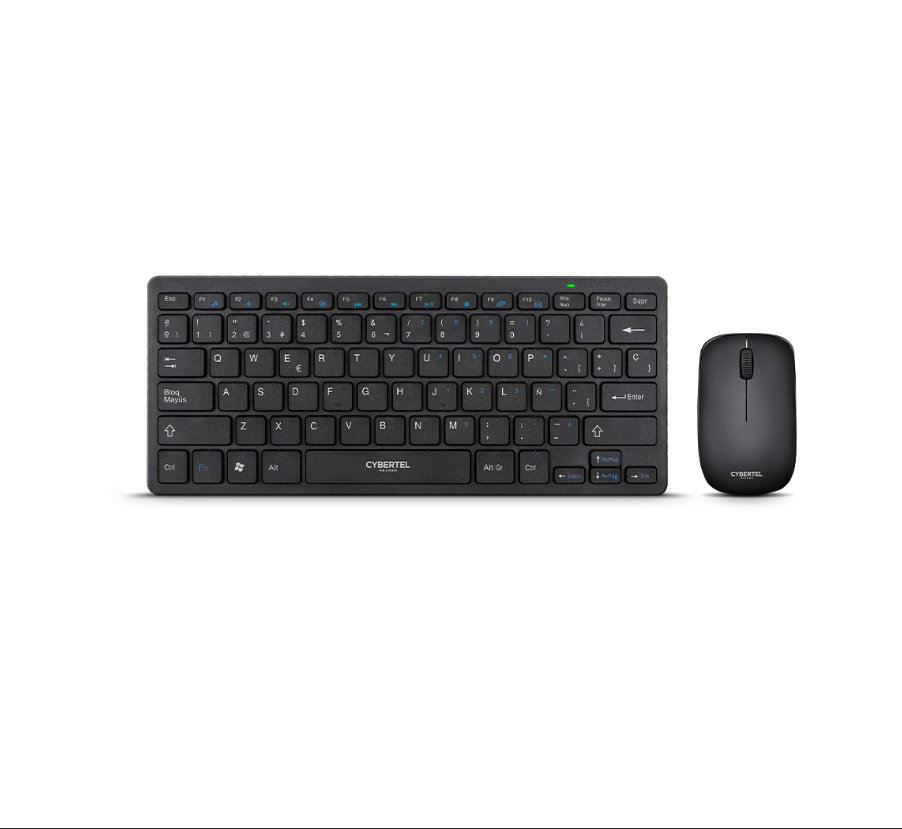 Kit Inalámbrico: Teclado + Mouse CYBERTEL