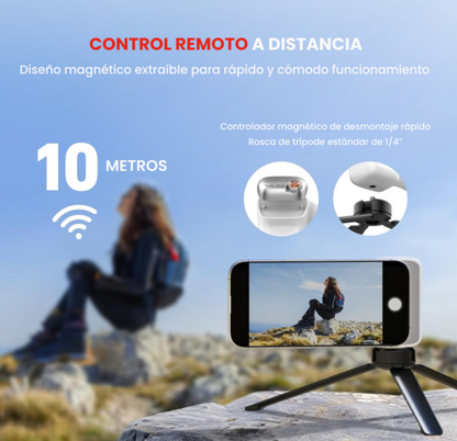 Gimbal: Mango de Agarre + Luz