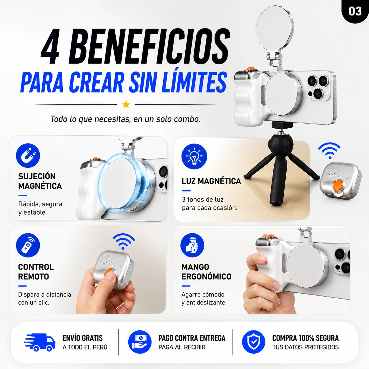COMBO Creador de contendio