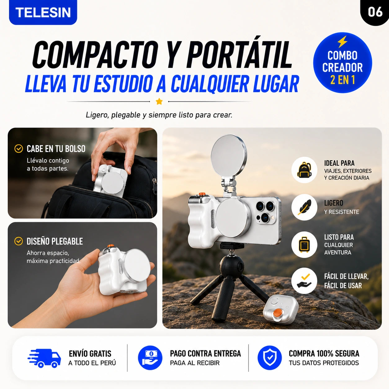 COMBO Creador de contendio
