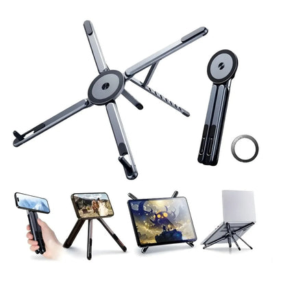 SOPORTE LAPTOP 3 EN 1 PLEGABLE