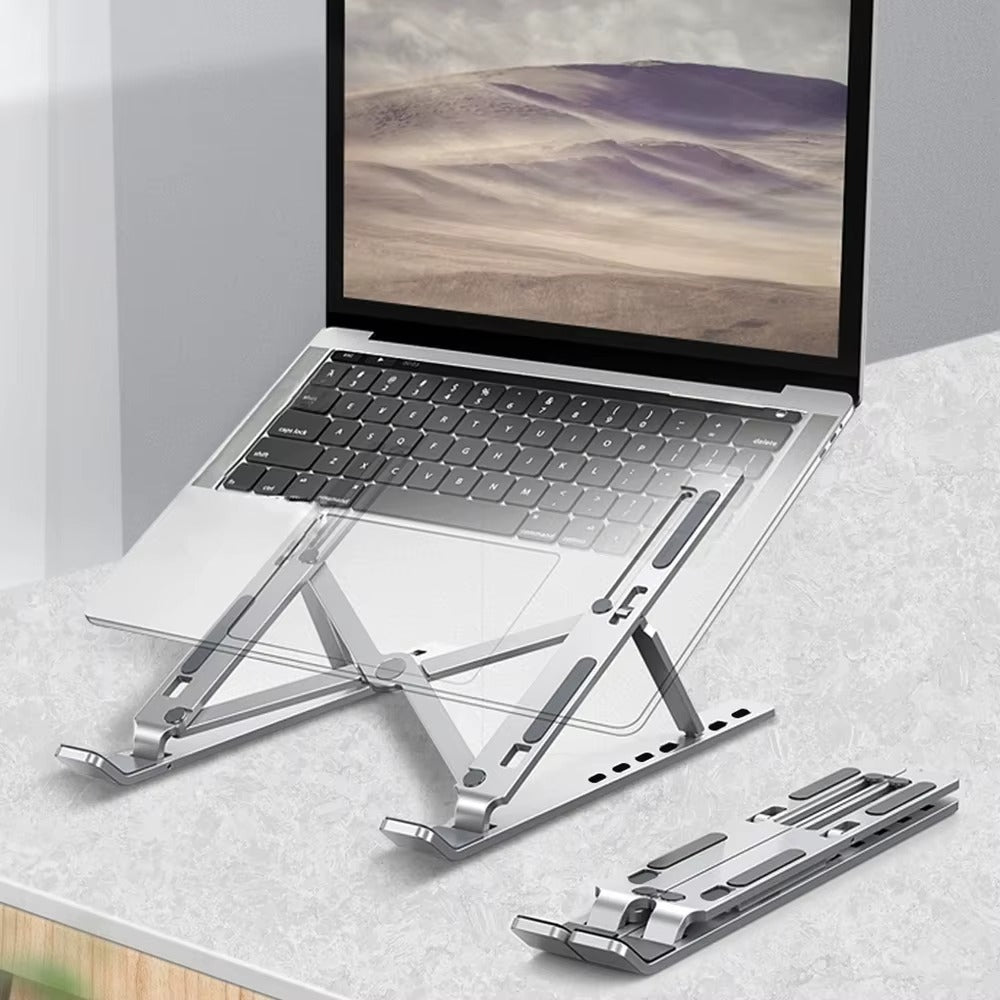 Soporte de Laptop Aluminio Plegable