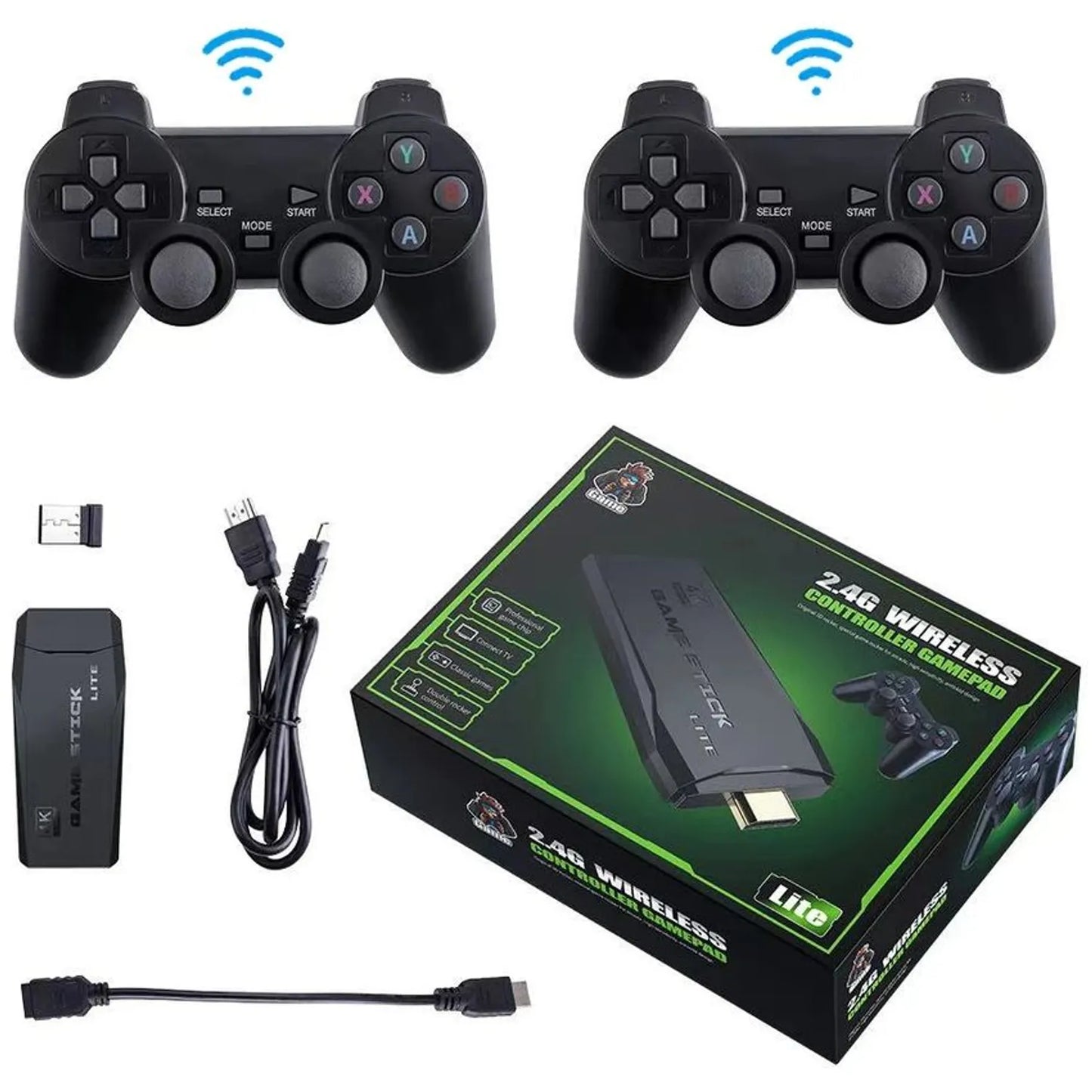 GAME STICK 64 GB + AUDIFONO